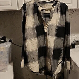 *Host Pick* LOFT Plaid Shirt